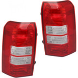 For Jeep Patriot 07 Tail Light Assembly Unit 3 Holes DOT Certified (CLX-M1-332-1946L-UFD-PARENT1)