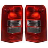 For Jeep Patriot 2008-2017 Tail Light Assembly 2 Holes CAPA Certified (CLX-M1-332-1946L-ACN-PARENT1)