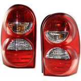For Jeep Liberty 2005-2007 Tail Light Assembly W/O RFL &AIR DAM DOT Certified (CLX-M1-332-1932L-AF-CR-PARENT1)
