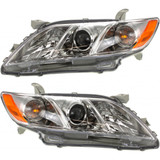 For Toyota Camry 2007 2008 2009 Headlight Assembly Base/CE/LE/XLE Model CAPA Certified (CLX-M1-311-1198L-ACN1-PARENT1)