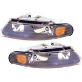 For 1995 1996 Chrysler Sebring Headlight (CLX-M1-332-1138L-AS1-PARENT1)