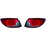 For Mazda 6 Sedan 2014-2017 Tail Light Assembly CAPA Certified (CLX-M1-315-1938L-AC-PARENT1)