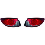 For Mazda 6 Sedan 2014-2017 Tail Light Assembly CAPA Certified (CLX-M1-315-1938L-AC-PARENT1)