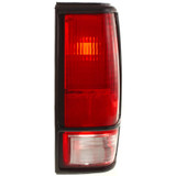 For Chevy S10/GMC S15/Sonoma 1982-1993 Tail Light Assembly Unit w/Black Bezel (CLX-M1-331-1920L-USD2-PARENT1)