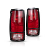 For Chevy Blazer /GMC Jimmy 1983-1994 Tail Light Assembly Unit w/Black Trim (CLX-M1-331-1920L-USN2-PARENT1)