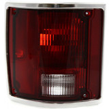 For Chevy Blazer/Jimmy/Suburban/C10 1978-1991 Tail Light Assembly Unit Chrome w/Chrome Trim (CLX-M1-331-1925L-US1-PARENT1)