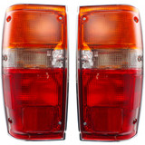 For Toyota Pickup 2/4WD 1984-1988/4Runner 1984-1989 Tail Light Assembly Chrome (CLX-M1-311-1911L-AS1-PARENT1)