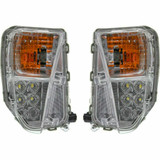 For: Toyota Prius/Prius Plug-In 2012-2014 Signal Light  w/Socket w/o Bulb LED DOT Certified (CLX-M1-311-1652L-WF-PARENT1)