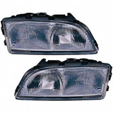 For Volvo C70/S70/V70 1998-2002 Headlight Assembly w/Leveling CAPA Certified (CLX-M1-372-1102L-AC-PARENT1)