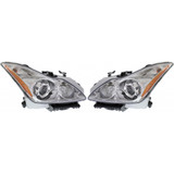 For Infiniti G37 Coupe w/o Premium Package 2008 2010/Convertible. w/o Technology 2009-2010 Headlight Assembly (CLX-M1-324-1103L-ASHD7-PARENT1)