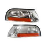 For Mercury Grand Marquis 2003-2005 Parking Side Marker Light Assembly Unit Chrome (CLX-M1-330-1564L-US1-PARENT1)