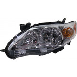 For Toyota Corolla 2011 2012 2013 Headlight Assembly Base.CE.LE Model Chrome Chrome CAPA Certified (CLX-M1-311-11C5L-AC1-PARENT1)
