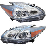 For Toyota Prius Plug-in 2012-2015 Headlight Assembly Unit CAPA Certified (CLX-M1-311-11B7L-UC3-PARENT1)