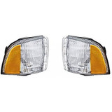 For Dodge Ram Pickup 94-98/99-02w/o Sport Package Signal Light DOT Certified (CLX-M1-332-1505L-UF-PARENT1)