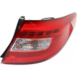 For Hyundai Sonata 2015 2016 2017 Tail Light Assembly LED Type Outer DOT Certified (CLX-M1-320-1965L-AF-PARENT1)