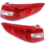 For Hyundai Sonata 2015 2016 2017 Tail Light Assembly Standard Type Outer DOT Certified (CLX-M1-320-1964L-AF-PARENT1)