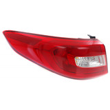 For Hyundai Sonata 2015 2016 2017 Tail Light Assembly Standard Type Outer DOT Certified (CLX-M1-320-1964L-AF-PARENT1)