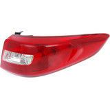 For Hyundai Sonata 2015 2016 2017 Tail Light Assembly Standard Type Outer DOT Certified (CLX-M1-320-1964L-AF-PARENT1)
