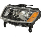 For Jeep Grand Cherokee 2014 2015 2016 Headlight Assembly Halogen Standard Type DOT Certified (CLX-M1-332-1194L-AF2-PARENT1)