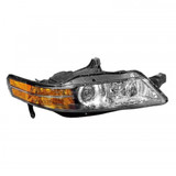 For Acura TL 2004 2005 Headlight Assembly Unit w/HID Type w/o Bulbs and Ballast (CLX-M1-316-1140L-USHDC-PARENT1)