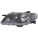 For Mazda Protege Hatchback 2002 2003 Headlight Assembly Unit Metal Coat Bezel Black (CLX-M1-315-1127L-US2-PARENT1)