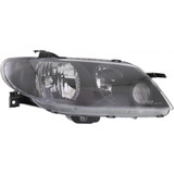 For Mazda Protege Hatchback 2002 2003 Headlight Assembly Unit Metal Coat Bezel Black (CLX-M1-315-1127L-US2-PARENT1)