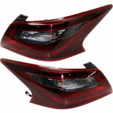 For Nissan Altima Sedan 2016 2017 Tail Light Assembly Outer SR Model DOT Certified (CLX-M1-314-1987L-AF2-PARENT1)