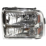 For Ford F-Pickup Super Duty 2012/7/04-2007 Headlight Assembly w/o Harley-Davidson Model Chrome DOT Certified (CLX-M1-329-1128L-AF1-PARENT1)