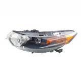 For Acura TSX Sedan 09-14/Sport Wagon 11-14 Headlight Assembly Unit HID Type w/o Bulbs and Ballast CAPA Certified (CLX-M1-326-1104L-UCH2-PARENT1)