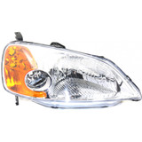 For Honda Civic Sedan 2001-2003/Hybrid 2003 Headlight Assembly Unit CAPA Certified (CLX-M1-316-1119L-UC-PARENT1)