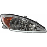 For Toyota Camry 2002-2004 Headlight Assembly LE XLE Model Chrome DOT Certified (CLX-M1-311-1156L-AF1-PARENT1)