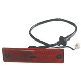 For Mazda Protege/323 1990-1995 Rear Side Marker Light Assembly Unit Red (CLX-M1-315-1403L-US-PARENT1)