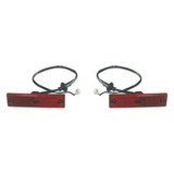 For Mazda Protege/323 1990-1995 Rear Side Marker Light Assembly Unit Red (CLX-M1-315-1403L-US-PARENT1)