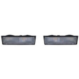 For Chevy/GMC C/K 2010 Truck 1988-1989 Parking Signal Light Assembly Unit Black Dual HeadLight (CLX-M1-331-1612L-US2-PARENT1)