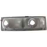 For Chevy/GMC C/K 2010 Truck 1988-1989 Parking Signal Light Assembly Unit Black Dual HeadLight (CLX-M1-331-1612L-US2-PARENT1)