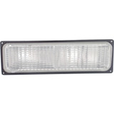 For Chevy/GMC C/K 2010 Truck 1988-1989 Parking Signal Light Assembly Unit Black Dual HeadLight (CLX-M1-331-1612L-US2-PARENT1)