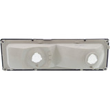 For Chevy/GMC C/K 2010 Truck 1988-1989 Parking Signal Light Assembly Unit Black Dual HeadLight (CLX-M1-331-1612L-US2-PARENT1)