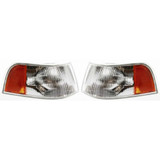 For 1995-1997 Volvo 960 Park Light Assembly Unit; includes signal lamp (CLX-M0-VV020-U000L-PARENT1)