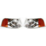 For 1995-1997 Volvo 960 Park Light Assembly Unit; includes signal lamp (CLX-M0-VV020-U000L-PARENT1)