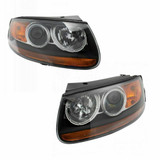 For Hyundai Santa Fe 2007 2008 2009 Headlight Assembly CAPA Certified (CLX-M1-320-1133L-AC2-PARENT1)