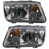 For 2003-2005 Volkswagen Jetta Headlight Assembly Unit w/Fog Lights; Type 4 (CLX-M0-VW088-A011L-PARENT1)