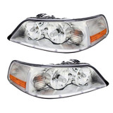 For Lincoln Town Car 2003 2004 Headlight Assembly w/ HID Type (CLX-M1-330-1187L-ASH-PARENT1)