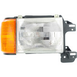 For Ford F-Pickup/Bronco 1987-1991 Headlight Assembly Unit w/o Chrome & Black Trim (CLX-M1-330-1106L-CSU-PARENT1)