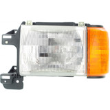 For Ford F-Pickup/Bronco 1987-1991 Headlight Assembly Unit w/o Chrome & Black Trim (CLX-M1-330-1106L-CSU-PARENT1)