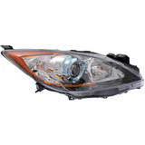 For Mazda 3 Sedan/Hatchback 6 Speed 2012-2013 Headlight Assembly Unit Halogen CAPA Certified (CLX-M1-315-1140L-UC3-PARENT1)