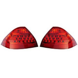 For Honda Accord Sedan 2006 2007 Tail Light Assembly Unit CAPA Certified (CLX-M1-316-1978L-UC-PARENT1)