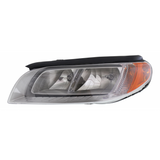 For Volvo S-80 2008-2012/V-70 2008-2010/X-C70 2008-2011 Headlight Assembly Halogen Type Chrome Chrome (CLX-M1-372-1116L-AS1-PARENT1)