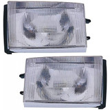 For Volvo 240 1986-1993 Headlight Assembly Unit (CLX-M1-372-1103L-US-PARENT1)