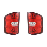 For Chevy Silverado 1500 2007-2010/SL SLE Model/Hybrid/2011-2013 2500/3500 Pickup Single R/Wheels/2007-2010 2500/3500 Tail Light CAPA Certified (CLX-M1-334-1933L-AC-PARENT1)