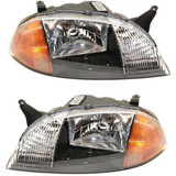 For Suzuki Swift/Chevy Metro 1998-2001 Headlight Assembly Unit (CLX-M1-334-1101L-US-PARENT1)